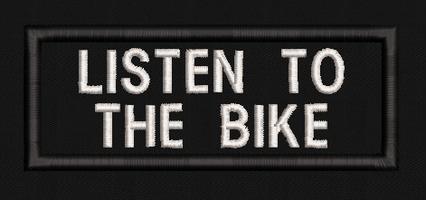 Listen to the Bike Text Patch