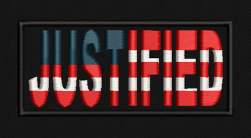 JUSTIFIED Graphic Patch