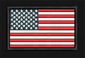 US Flag Graphic Patch