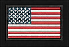 US Flag Graphic Patch