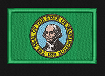 WA Flag Graphic Patch